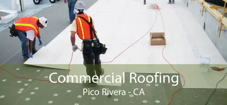 Commercial Roofing Pico Rivera - CA