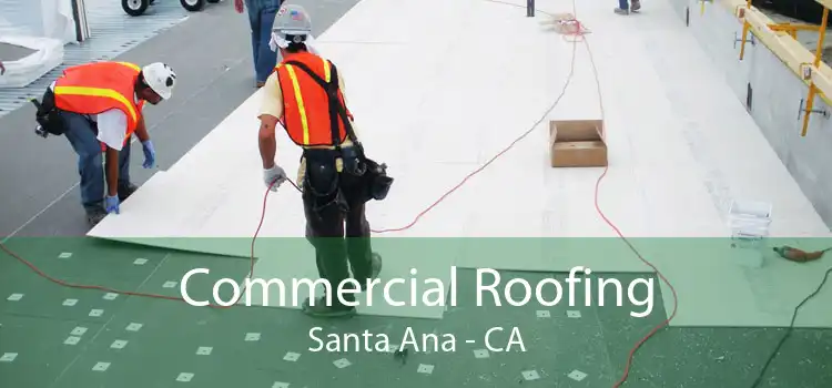 Commercial Roofing Santa Ana - CA