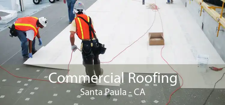 Commercial Roofing Santa Paula - CA