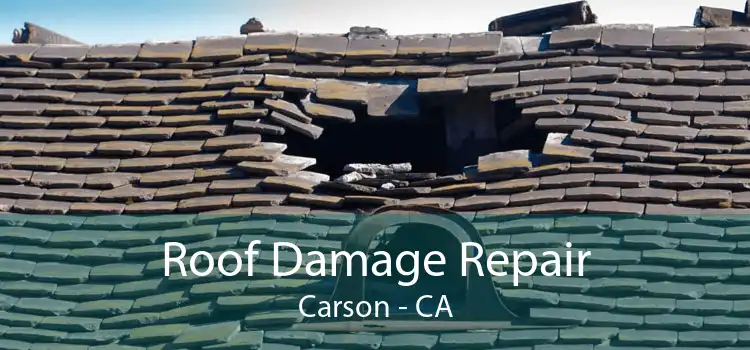 Roof Damage Repair Carson - CA