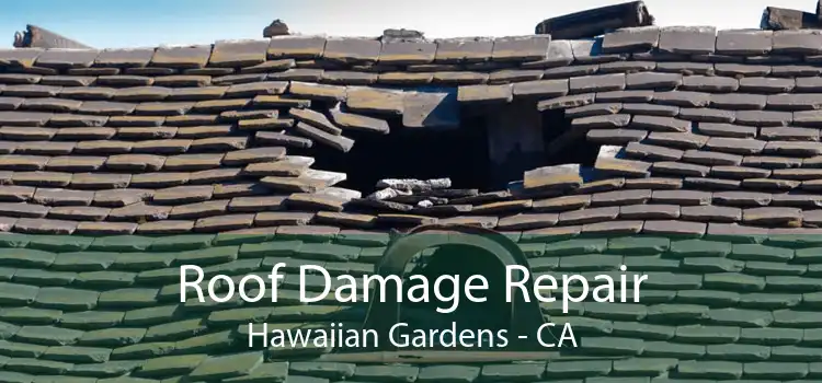 Roof Damage Repair Hawaiian Gardens - CA