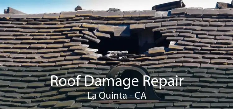 Roof Damage Repair La Quinta - CA