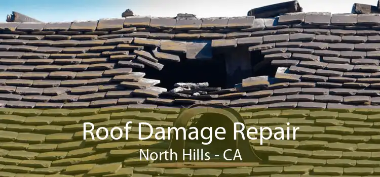 Roof Damage Repair North Hills - CA