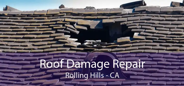 Roof Damage Repair Rolling Hills - CA