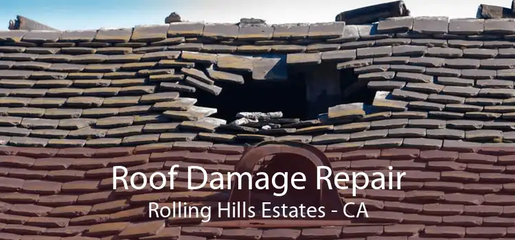 Roof Damage Repair Rolling Hills Estates - CA