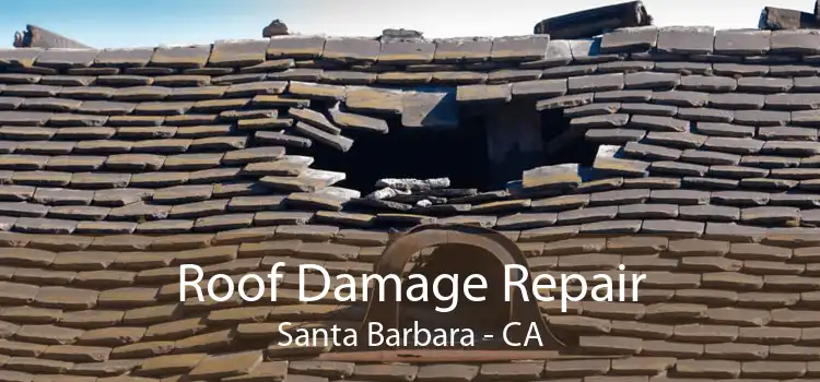 Roof Damage Repair Santa Barbara - CA
