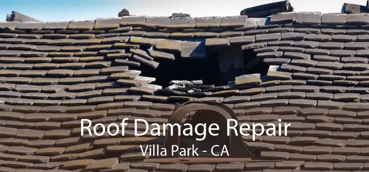 Roof Damage Repair Villa Park - CA