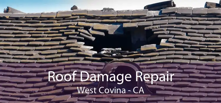 Roof Damage Repair West Covina - CA